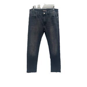 34 Heritage Charisma Relaxed Straight Leg Pants In Black CoolMax Sz 35 x 32